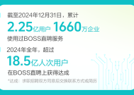 BOSS直聘：2024年营收73.56亿元，蓝领、非一线城市等增量市场收入增加|界面新闻